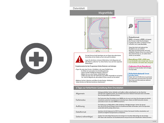 Product Bild hochwertige_k__hlschrank-magnetfolie_in_mond-form___einseitig_4_0-farbig_bedruckt