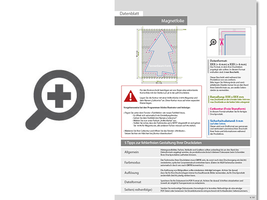 Product Bild hochwertige_k__hlschrank-magnetfolie_in_tannenbaum-form___einseitig_4_0-farbig_bedruckt