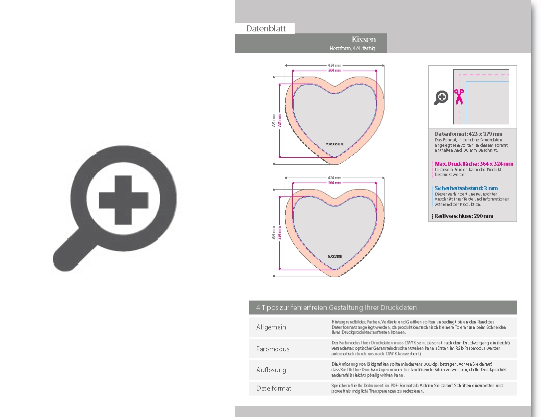 Product Bild dekorativer_kissenbezug_in_herzform__beidseitig_bedruckt