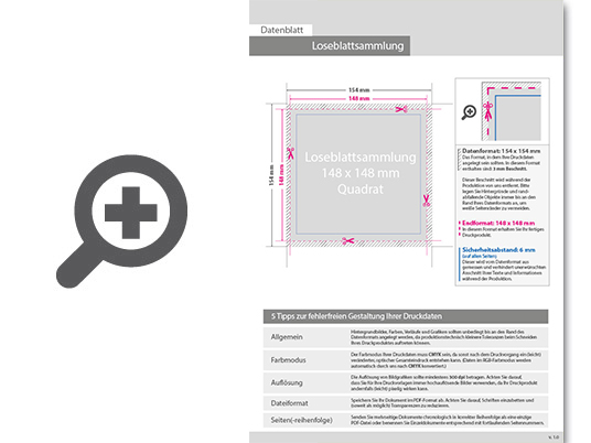 Product Bild loseblattsammlung_14_8_cm_x_14_8_cm__140_bl__tter_pro_sammlung__vorne_schwarz_(1_0)